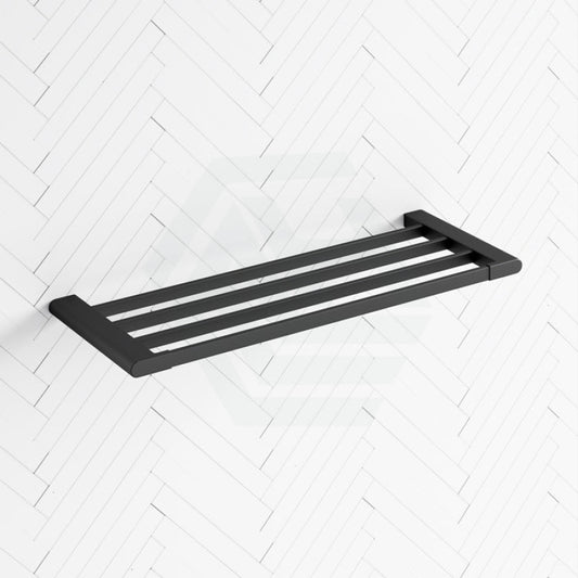 600Mm Towel Rack Matt Black Racks