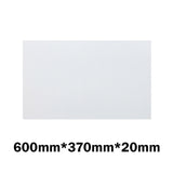 20Mm Thick Gloss Silk White Stone Top For Above Counter Basins 600Mm X 370Mm Vanity Tops