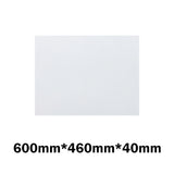 20Mm/40Mm Thick Gloss Silk White Stone Top For Above Counter Basins 450-1800Mm 600Mm X 460Mm / 40Mm