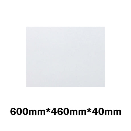 20Mm/40Mm Thick Gloss Silk White Stone Top For Above Counter Basins 450-1800Mm 600Mm X 460Mm / 40Mm