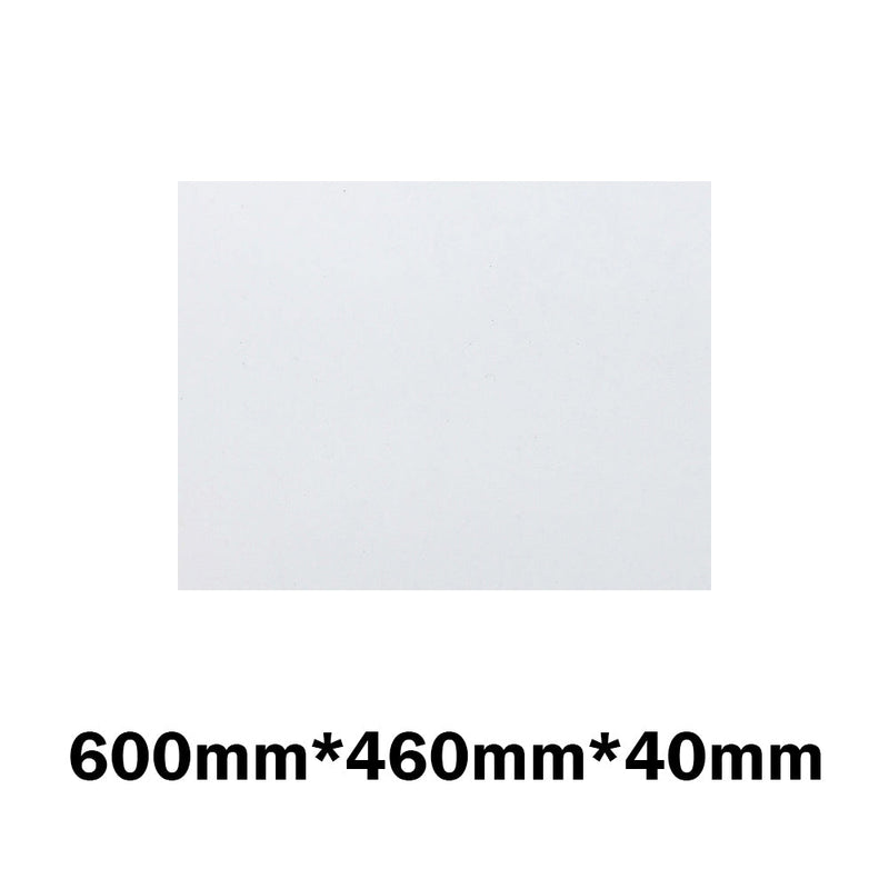 20Mm/40Mm Thick Gloss Silk White Stone Top For Above Counter Basins 450-1800Mm 600Mm X 460Mm / 40Mm