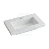 600X370X140Mm Narrow Poly Top For Bathroom Vanity Single Bowl 1 Tap Hole Tops