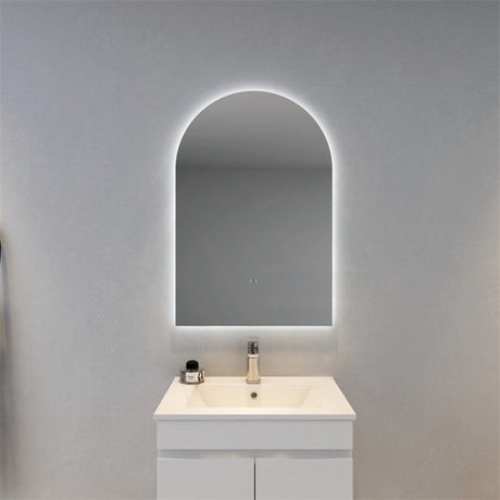 600X900Mm Arch Led Mirror Backlit With Touch-Free Sensor Mirrors