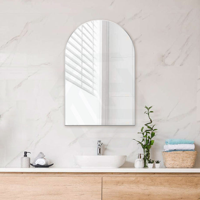 600X900X5Mm Bathroom Aura Arch Wall Mirror Pencil Edge Vertical Frameless Mirrors