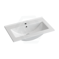 610X370X170Mm Ceramic Top For Bathroom Vanity Single Bowl 1 Tap Hole Overflow Hole Narrow Tops