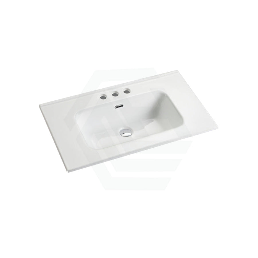 610X465X175Mm O Shape Ceramic Top For Bathroom Vanity Single Bowl 1 Or 3 Tap Holes Available Gloss