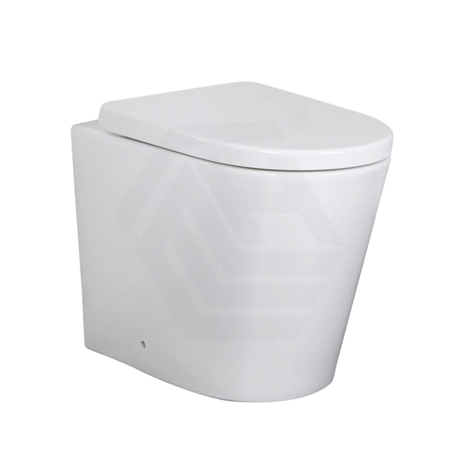 620X360X445Mm Avis Wall Faced Toilet Floor Pan With Rimless And Extra Height For Special Care