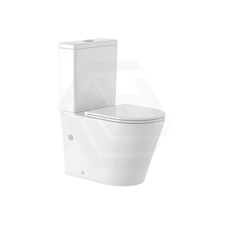 640X360X840Mm Jomoo Super Silent Rimless Tornado High End Back To Wall Toilet Suite Ceramic Gloss