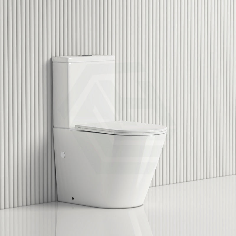 630X360X840Mm Jomoo Super Silent Rimless Tornado High End Back To Wall Toilet Suite Ceramic Gloss