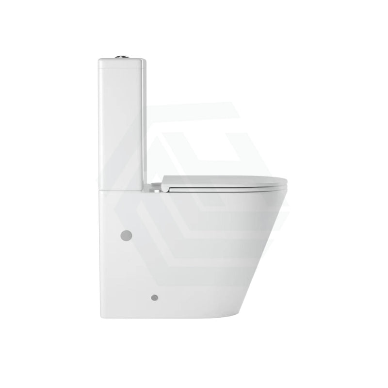 640X360X840Mm Jomoo Super Silent Rimless Tornado High End Back To Wall Toilet Suite Ceramic Gloss