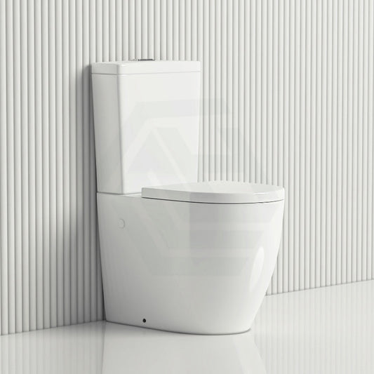 660X390X885Mm Elvera Tornado Ambulant Toilet Suite Ceramic Back To Wall Back/Left And Right Bottom