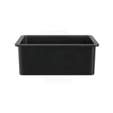 677X477X250Mm Matt Black Camden Fireclay Kitchen/Laundry Sink Single Bowl Top/Under Mount Kitchen