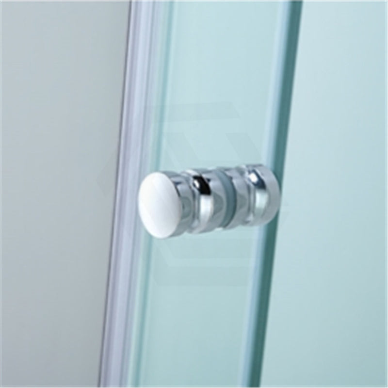 700-1470X1900Mm Semi-Frameless Shower Screen Pivot Door Wall To Chrome Fittings 6Mm Glass