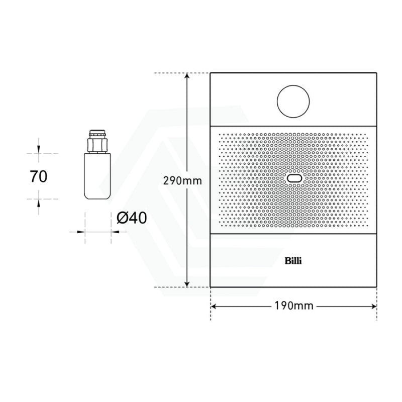 Billi Instant Filtered Water System B5000 Sparkling With Xl Levered Dispenser Matt White Filter Taps