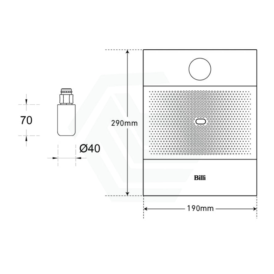 N#1(Nickel) Billi Instant Boiling & Still Water System B4000 With Xt Touch Dispenser-Brushed Filter