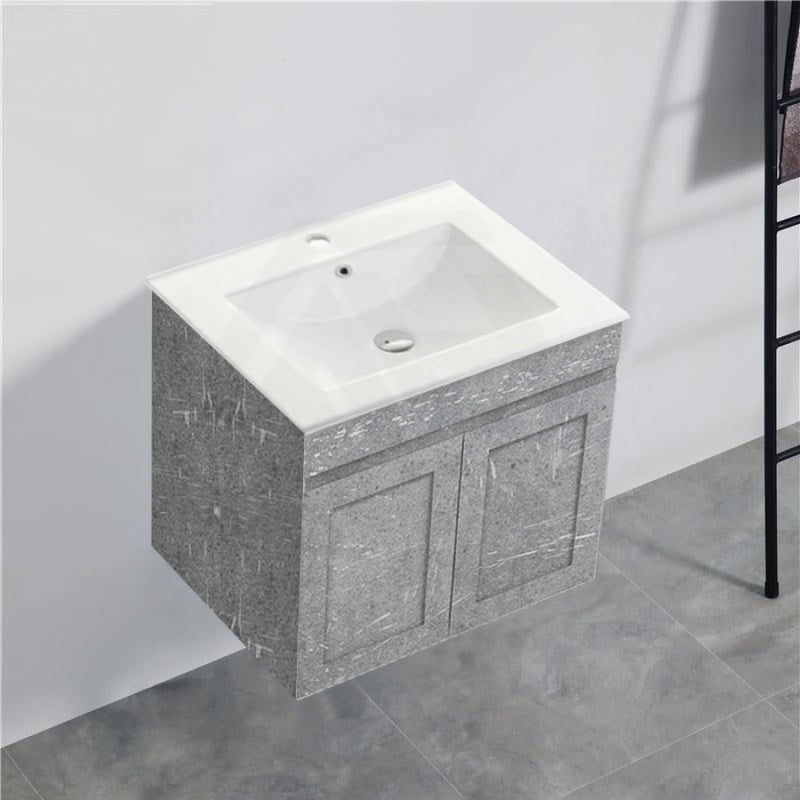 600-1500Mm Boston Plywood Wall Hung Bathroom Floating Vanity With Left / Right Drawers Concrete