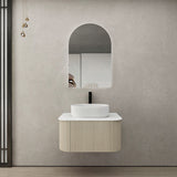 750-1500Mm Ceto Bronte Coastal Oak Wall Hung Bathroom Vanity Push-To-Open Vanities