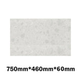 20Mm/40Mm/60Mm Thick Gloss White Canvas Stone Top For Above Counter Basins 450-1800Mm 750Mm X 460Mm