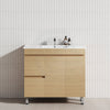 750Mm Narrow Freestanding Bathroom Vanity With Legs 2-Drawer 1-Door Multi-Colour Cabinet Only