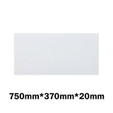 20Mm Thick Gloss Silk White Stone Top For Above Counter Basins 750Mm X 370Mm Vanity Tops