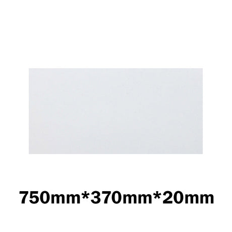 20Mm Thick Gloss Silk White Stone Top For Above Counter Basins 750Mm X 370Mm Vanity Tops