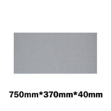 20Mm/40Mm Thick Gloss Grigio Concrete Stone Top For Above Counter Basins 450-1800Mm Vanity Tops