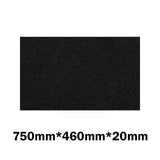 Gloss Ink Black Stone Top For Above Counter Basins 600/750/900/1200/1500/1800Mmx460X20Mm 750Mm