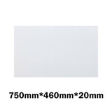 Gloss Silk White Stone Top For Above Counter Basins 600/750/900/1200/1500/1800Mmx460X20Mm 750Mm