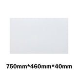 20Mm/40Mm Thick Gloss Silk White Stone Top For Above Counter Basins 450-1800Mm 750Mm X 460Mm / 40Mm