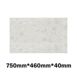 20Mm/40Mm Thick Gloss White Canvas Stone Top For Above Counter Basins 450-1800Mm 750Mm X 460Mm /