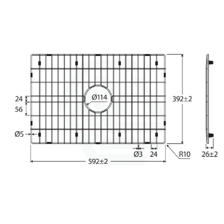 750X470X250Mm Winston Gloss White Ceramic Shaker Single Bowl Kitchen Butler Laundry Sink Sinks