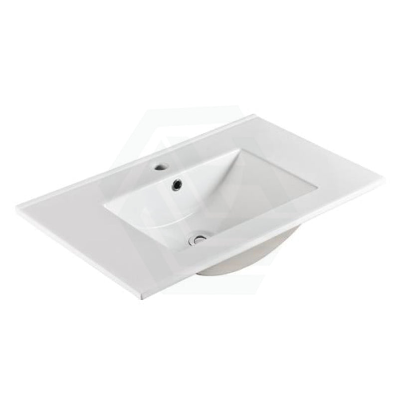 760X370X170Mm Ceramic Top For Bathroom Vanity Single Bowl 1 Tap Hole Overflow Hole Narrow Ceramic