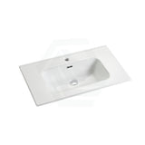 760X465X175Mm O Shape Ceramic Top For Bathroom Vanity Single Bowl 1 Or 3 Tap Holes Available Gloss