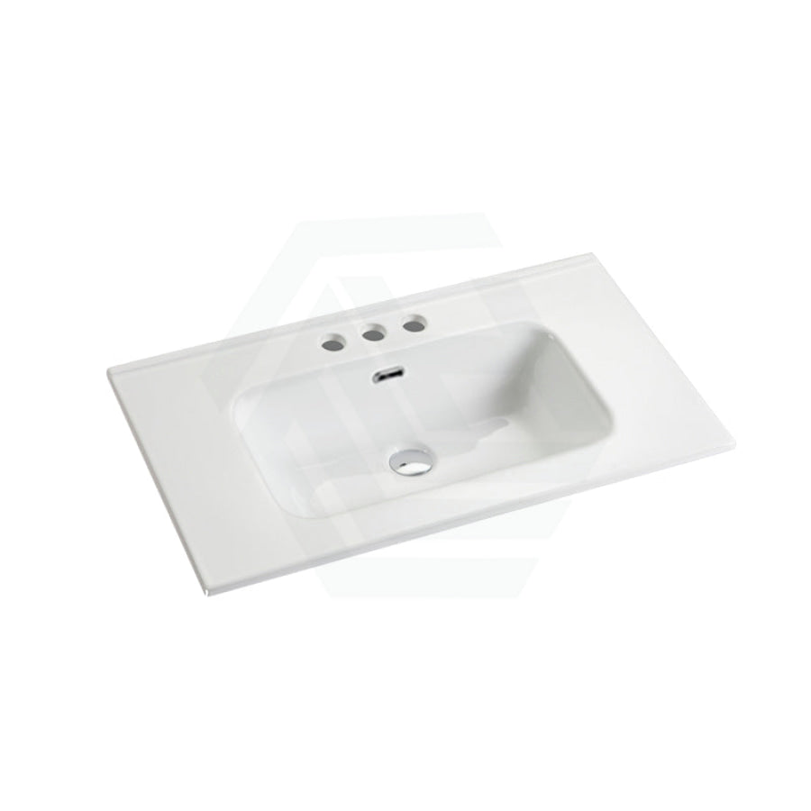 760X465X175Mm O Shape Ceramic Top For Bathroom Vanity Single Bowl 1 Or 3 Tap Holes Available Gloss