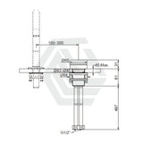 Kohler Components Brushed Nickel Basin Tap Set Bath/Basin Sets