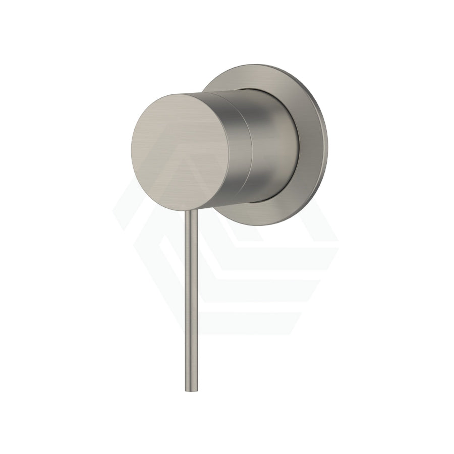 Kohler Components™ Brushed Nickel Wall Mount Pin Lever Mixer With Tube Basin Spout Bath/Basin Tap