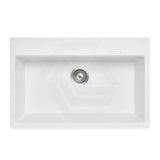 780X510X220Mm Carysil White Single Bowl Granite Stone Kitchen Laundry Sink Top/under Mount Products