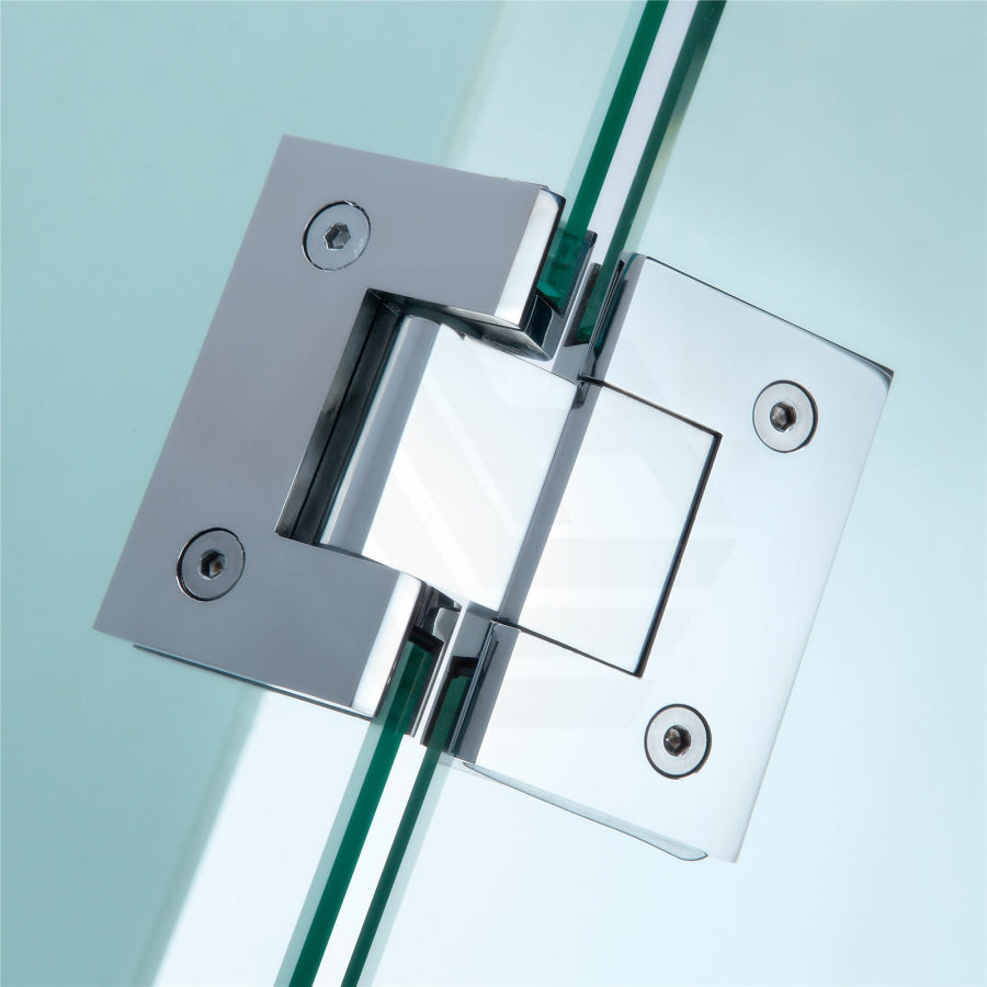 800-1150Mm Diamond Shape Shower Screen Hinge Door Chrome / Matt Black Brushed Nickel Gold Gunmetal