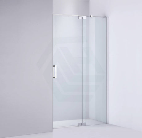 800-900X2000Mm Frameless Shower Screen Wall To Pivotal Door Chrome Hardwares 10Mm Glass