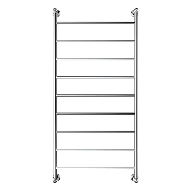 Fienza Lillian Heated Towel Rail 600Mm 4/6/9 Bars Chrome Rails