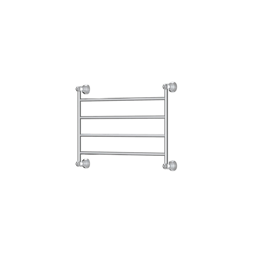 Fienza Lillian Heated Towel Rail 600Mm 4/6/9 Bars Chrome 4 Rails