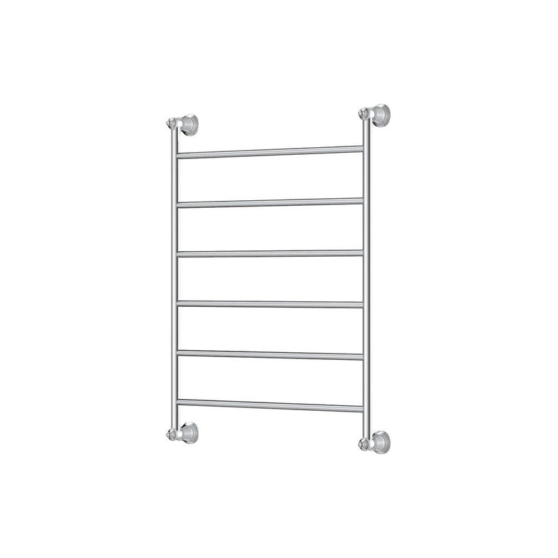 Fienza Lillian Heated Towel Rail 600Mm 4/6/9 Bars Chrome 6 Rails