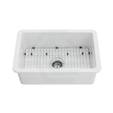 810X480X254Mm Gloss White Camden Fireclay Kitchen Sink Single Bowl Top/Under Mount Double Bowls