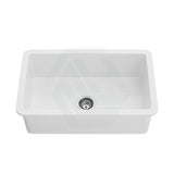 810X480X254Mm Gloss White Camden Fireclay Kitchen Sink Single Bowl Top/Under Mount Double Bowls