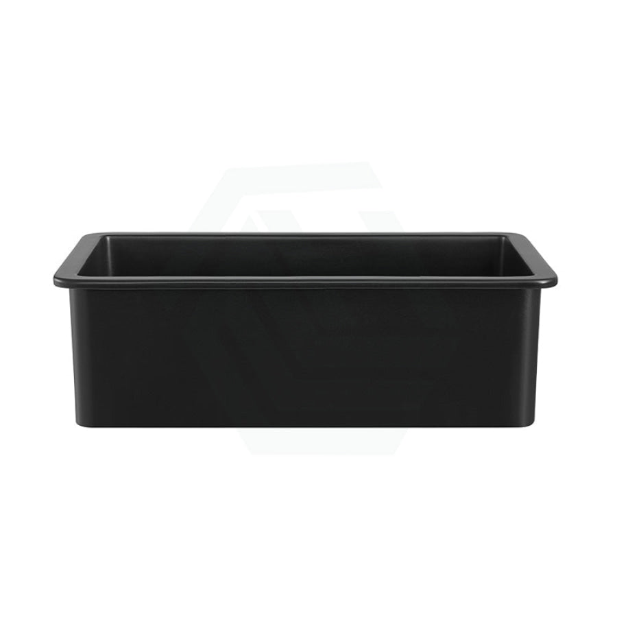 810X480X254Mm Matt Black Camden Fireclay Kitchen Sink Single Bowl Top/Under Mount Sinks