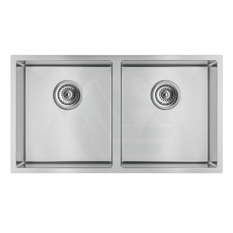 820X457X230Mm 1.2Mm Handmade Top/undermount Double Bowls Kitchen Sink Stainless Steel 304 Satin