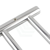 820X600X120Mm Round Chrome Electric Heated Towel Rack 8 Bars Stainless Steel