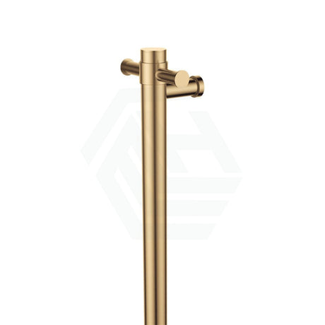 G#2(Gold) Fienza 900Mm Isabella Vertical Heated Towel Rail Urban Brass Rails