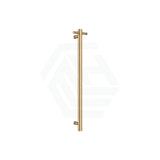 G#2(Gold) Fienza 900Mm Isabella Vertical Heated Towel Rail Urban Brass Rails