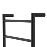 Fienza Kaya Heated Towel Rail 600Mm 4/6/9 Bars Matt Black Rails